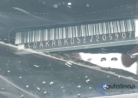 2014 Buick Enclave Leather z USA, uszkodzony, nr VIN 5GAKRBKD3EJ205907